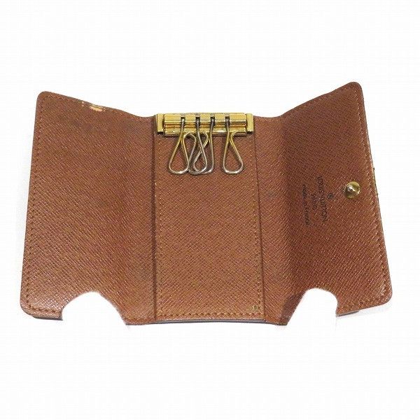 Louis Vuitton Louis Vuitton Louis Vuitton Monogram Key Case M69517 Canvas Key Holder M69517 in Good Condition Size ONE SIZE - 2 Thumbnail