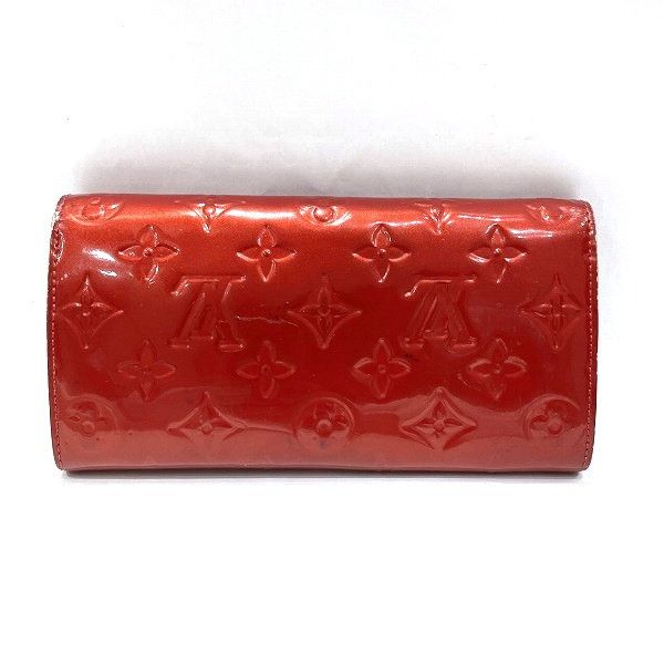 Louis Vuitton Louis Vuitton Louis Vuitton Vernis Sarah Long Wallet M91739 Leather Long Wallet M91739 Size ONE SIZE - 9 Thumbnail
