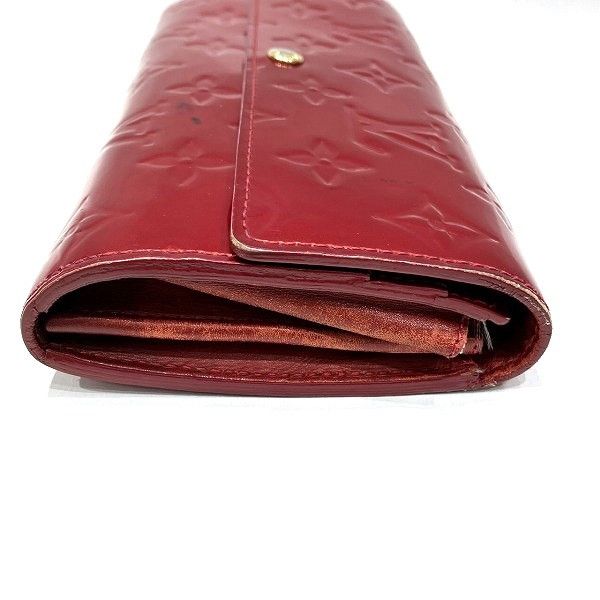 Louis Vuitton Louis Vuitton Louis Vuitton Vernis Sarah Long Wallet M91739 Leather Long Wallet M91739 Size ONE SIZE - 8 Thumbnail