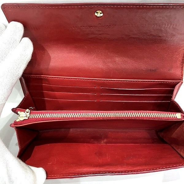 Louis Vuitton Louis Vuitton Louis Vuitton Vernis Sarah Long Wallet M91739 Leather Long Wallet M91739 Size ONE SIZE - 2 Thumbnail