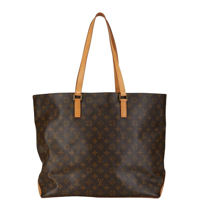 Louis Vuitton Louis Vuitton Louis Vuitton Monogram Cabas Alto Tote Bag M51152 Brown PVC Leather Canvas Tote Bag M51152 in Very Good Condition Size ONE SIZE - 3 Thumbnail