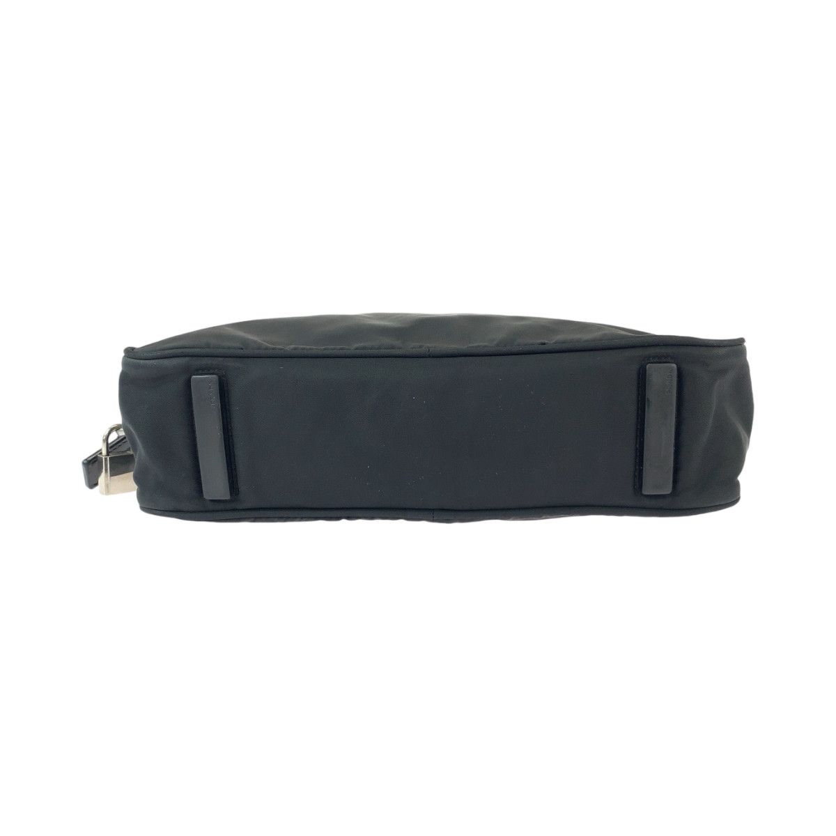 Prada Prada Prada Nylon Tessuto Logo Plate Shoulder Bag Canvas Crossbody Bag in Very Good Condition Size ONE SIZE - 10 Thumbnail