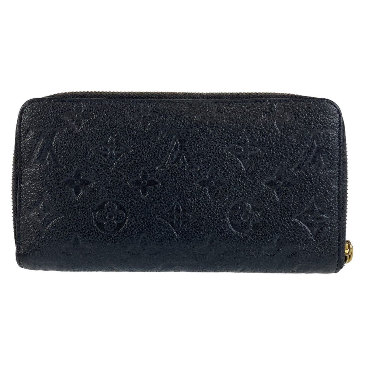 Louis Vuitton Louis Vuitton Louis Vuitton Monogram Empreinte Zippy Wallet Black M61864 Leather Long Wallet M61864 Size ONE SIZE - 2 Thumbnail