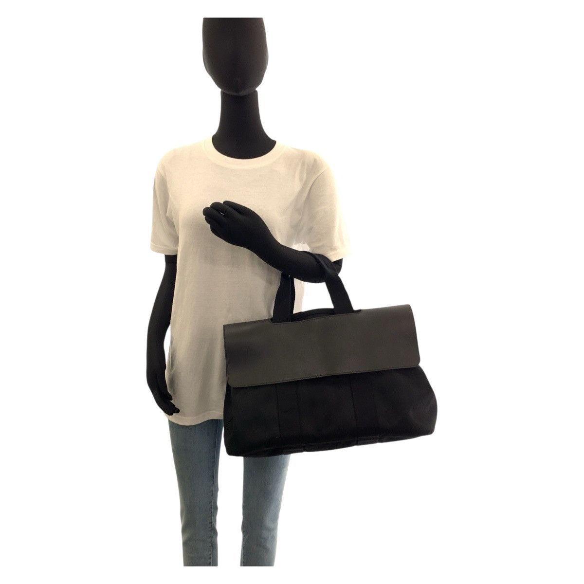 Hermes Hermes Hermes Valparaiso MM Canvas Tote Bag Canvas Tote Bag Size ONE SIZE - 7 Thumbnail