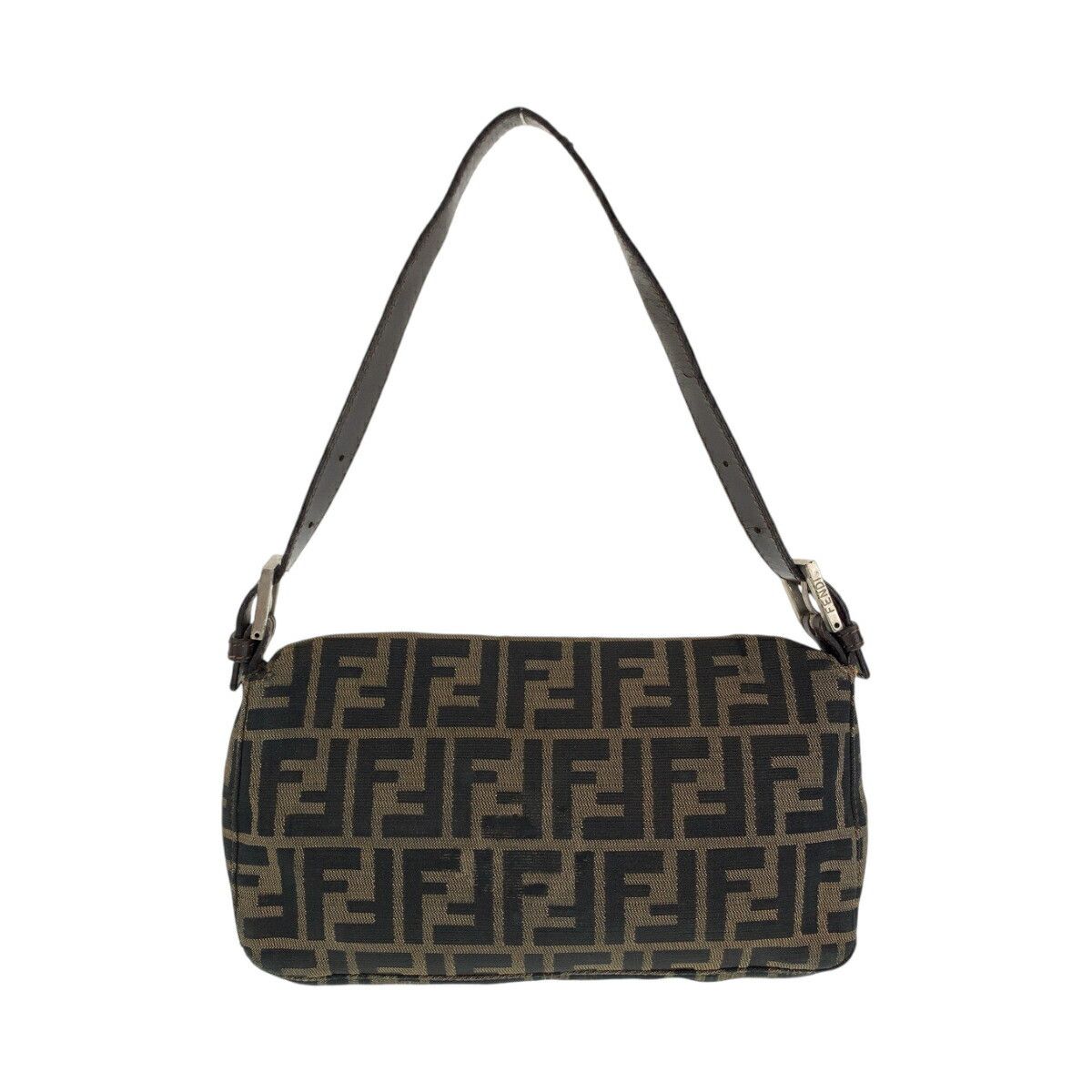 Fendi Fendi Fendi Vintage Mamma Bucket Brown Canvas Leather Bag Leather Handbag Size ONE SIZE - 2 Thumbnail