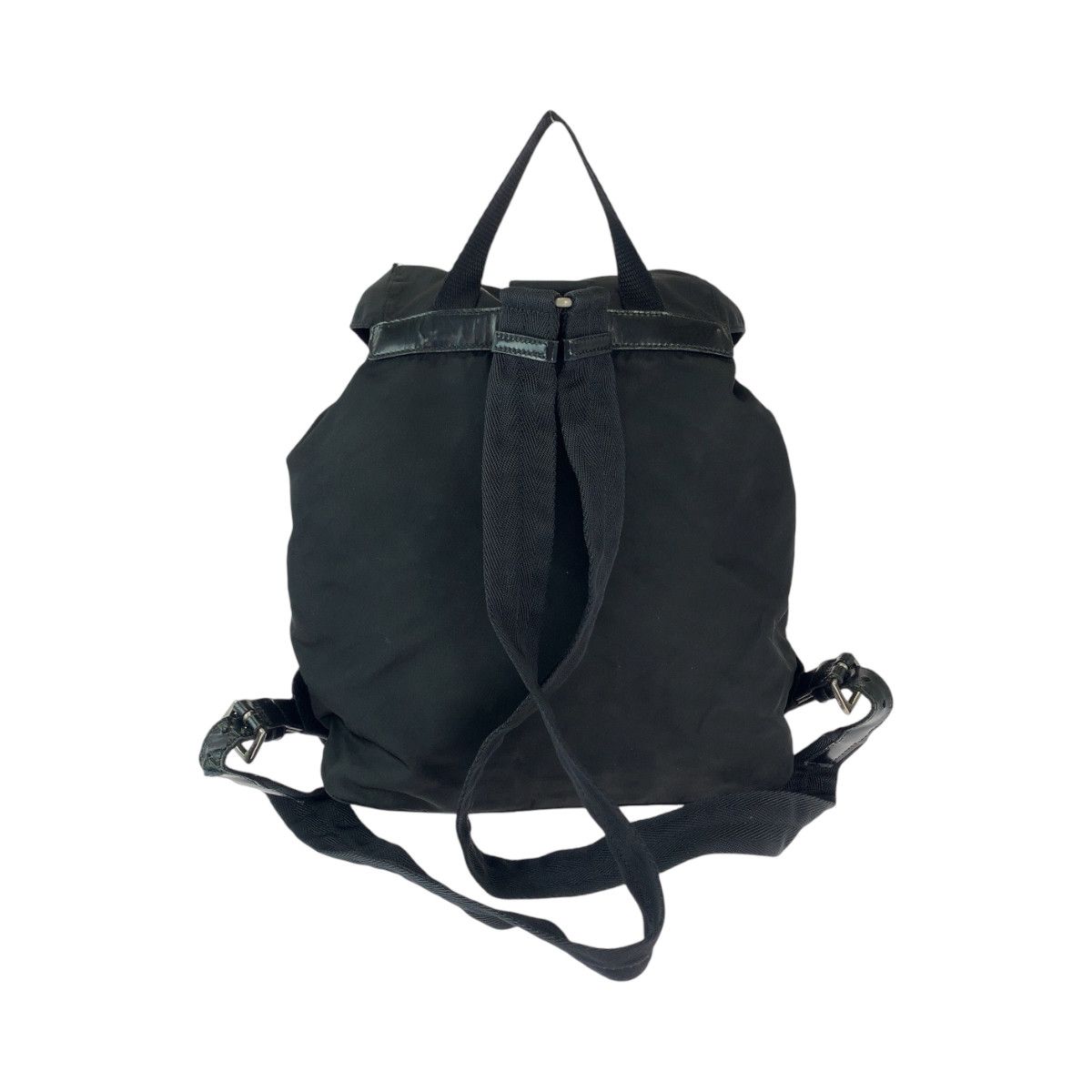 Prada Prada Prada Nylon Tessuto Logo Backpack Canvas Backpack B4650 Size ONE SIZE - 2 Thumbnail