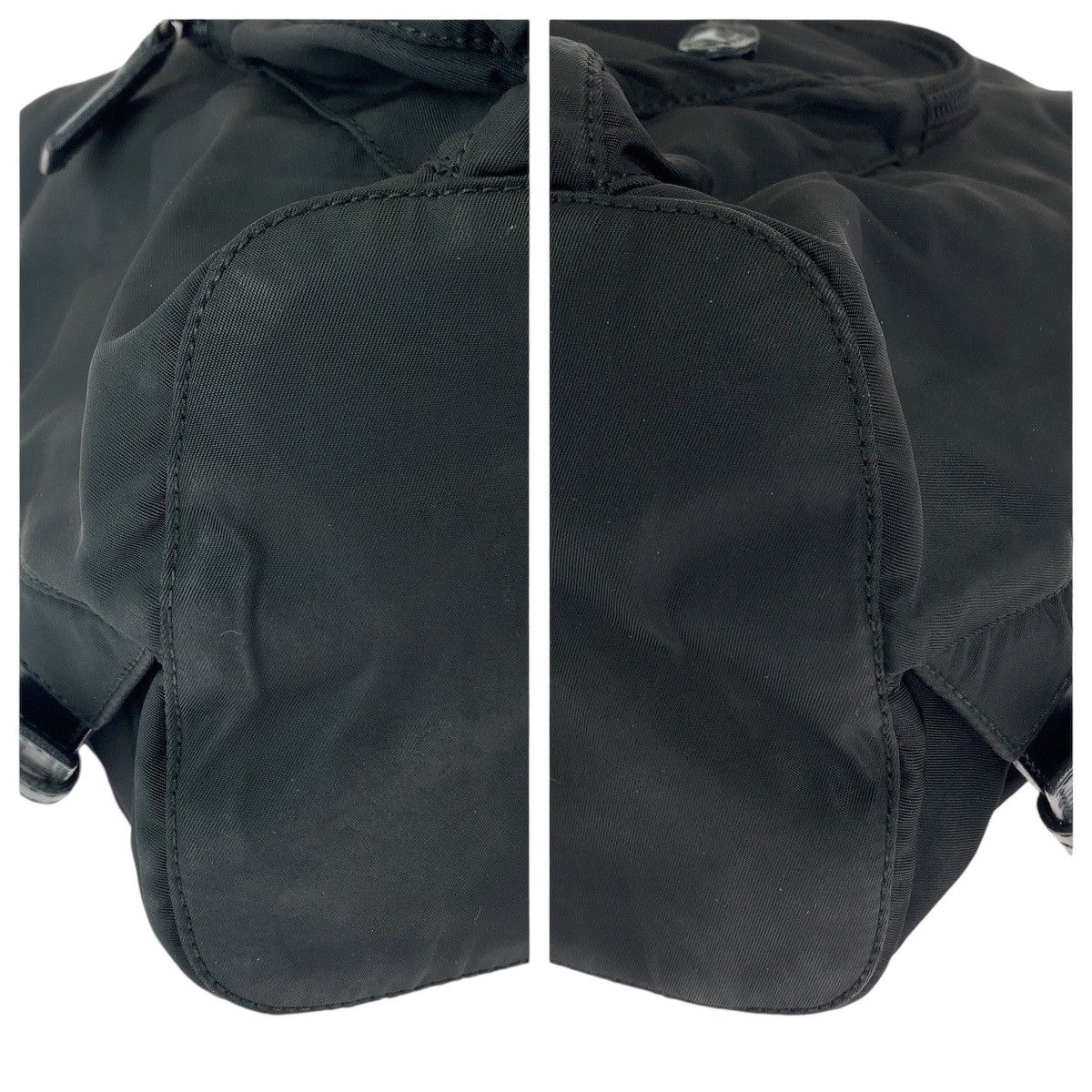 Prada Prada Prada Nylon Tessuto Logo Backpack Canvas Backpack B4650 Size ONE SIZE - 3 Thumbnail