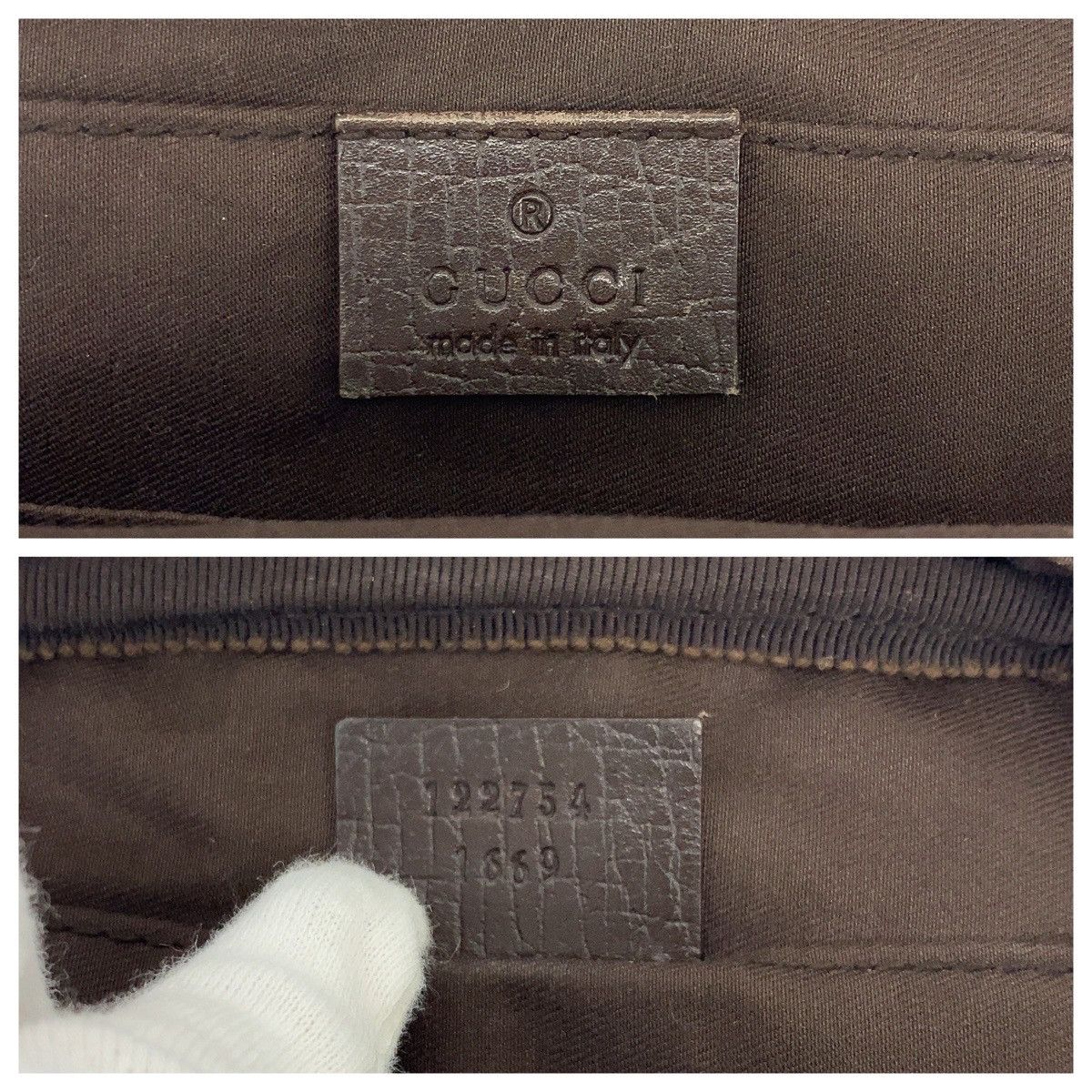 Gucci Gucci Gucci GG Supreme Canvas Shoulder Bag Canvas Crossbody Bag 122754 in Very Good Condition Size ONE SIZE - 4 Thumbnail
