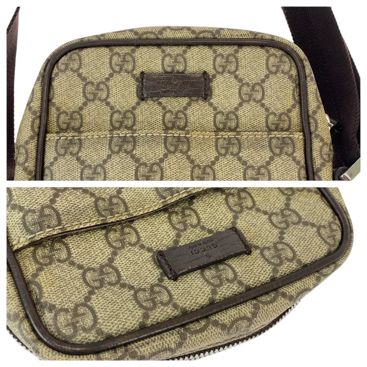 Gucci Gucci Gucci GG Supreme Canvas Shoulder Bag Canvas Crossbody Bag 122754 in Very Good Condition Size ONE SIZE - 6 Thumbnail