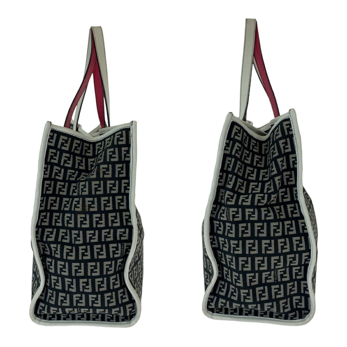Fendi Fendi Fendi Zucchino Canvas Tote Bag 8BH153 Canvas Tote Bag 8BH153 in Very Good Condition Size ONE SIZE - 8 Thumbnail