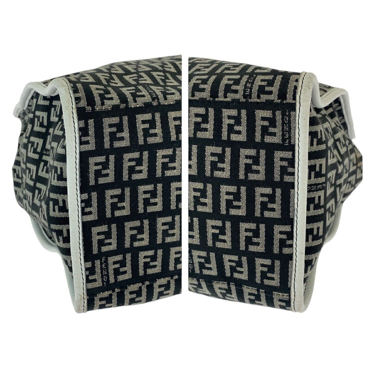 Fendi Fendi Fendi Zucchino Canvas Tote Bag 8BH153 Canvas Tote Bag 8BH153 in Very Good Condition Size ONE SIZE - 3 Thumbnail