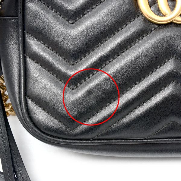 Gucci Gucci Gucci Quilted Chain Shoulder Bag 448065 Others Crossbody Bag 448065 in Great Condition Size ONE SIZE - 8 Thumbnail