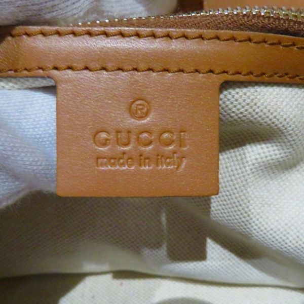 Gucci Gucci Gucci Denim Leather Tote Bag 348715 Denim Tote Bag 348715 in Good Condition Size ONE SIZE - 5 Thumbnail
