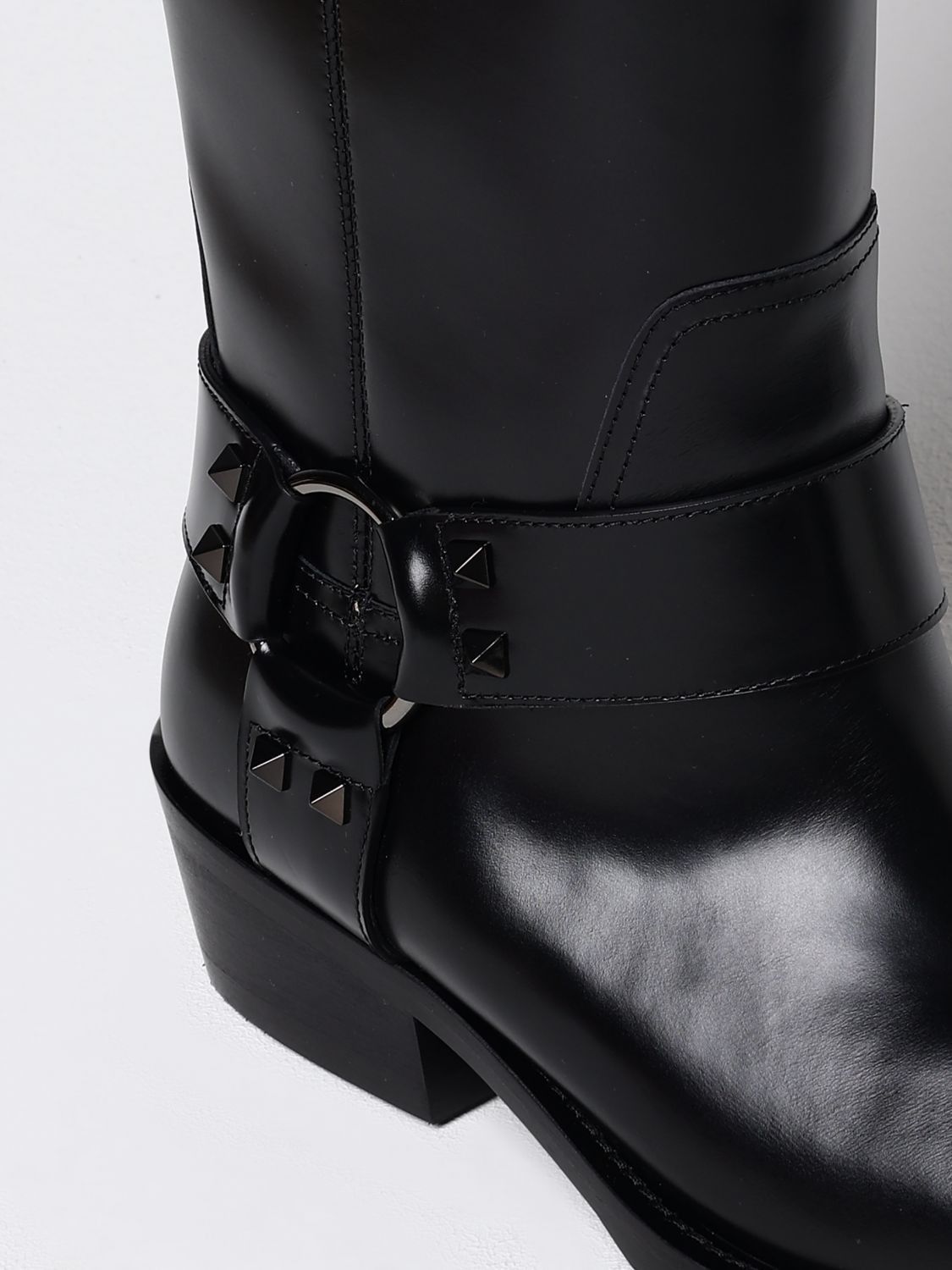 Valentino Valentino Garavani Boots Woman Black Size US 7 / IT 37 - 4 Thumbnail