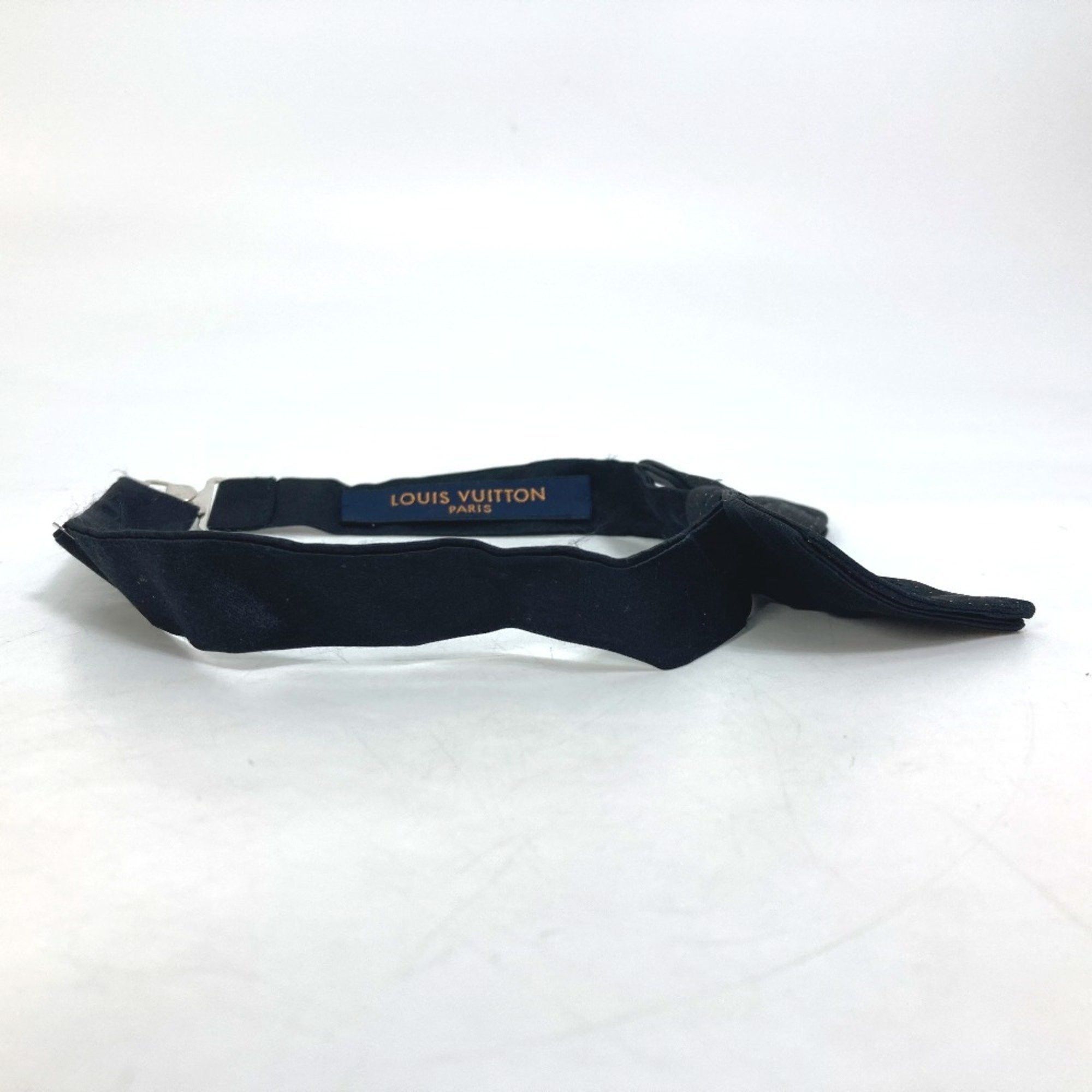 Louis Vuitton Louis Vuitton Bowtie Damier Dot Polka Bow Tie Silk Necktie Men's Black Size ONE SIZE - 5 Thumbnail