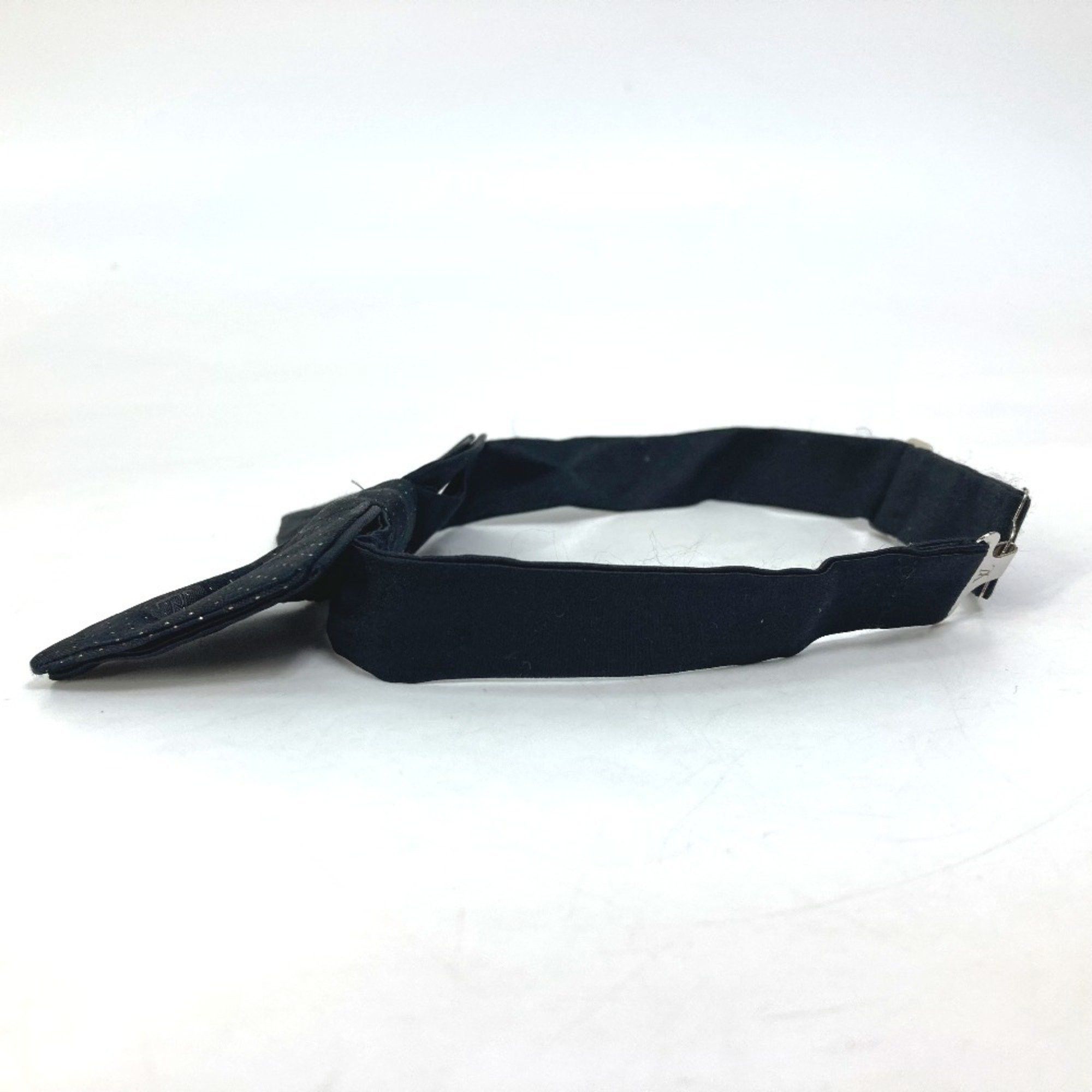 Louis Vuitton Louis Vuitton Bowtie Damier Dot Polka Bow Tie Silk Necktie Men's Black Size ONE SIZE - 3 Thumbnail