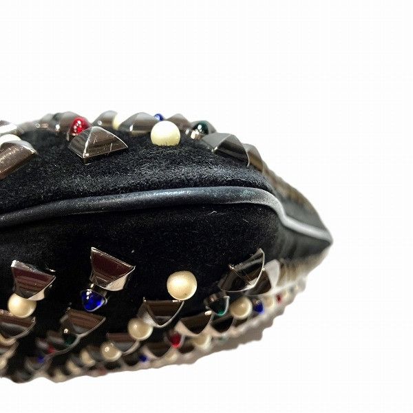 Christian Louboutin Christian Louboutin Christian Louboutin Trilby Suede Leather Shoulder Bag Leather Crossbody Bag in Good Condition Size ONE SIZE - 8 Thumbnail
