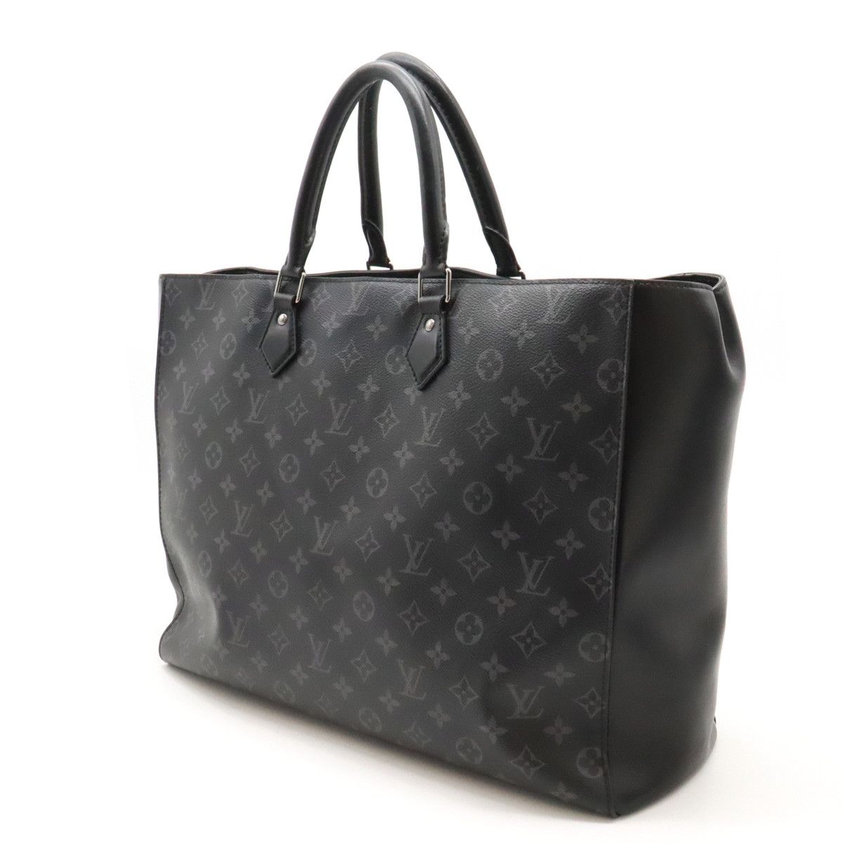 Louis Vuitton Louis Vuitton Louis Vuitton Monogram Eclipse Grand Sac Tote Bag M44733 Canvas Tote Bag M44733 in Very Good Condition Size ONE SIZE - 2 Thumbnail