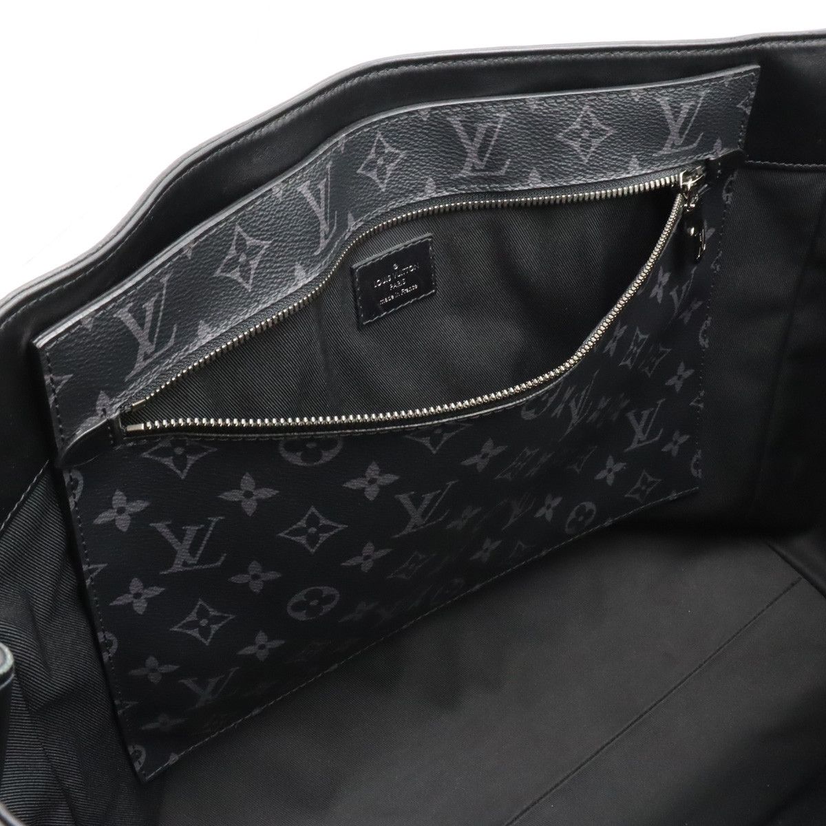 Louis Vuitton Louis Vuitton Louis Vuitton Monogram Eclipse Grand Sac Tote Bag M44733 Canvas Tote Bag M44733 in Very Good Condition Size ONE SIZE - 6 Thumbnail