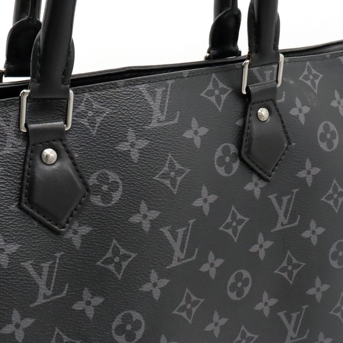 Louis Vuitton Louis Vuitton Louis Vuitton Monogram Eclipse Grand Sac Tote Bag M44733 Canvas Tote Bag M44733 in Very Good Condition Size ONE SIZE - 8 Thumbnail