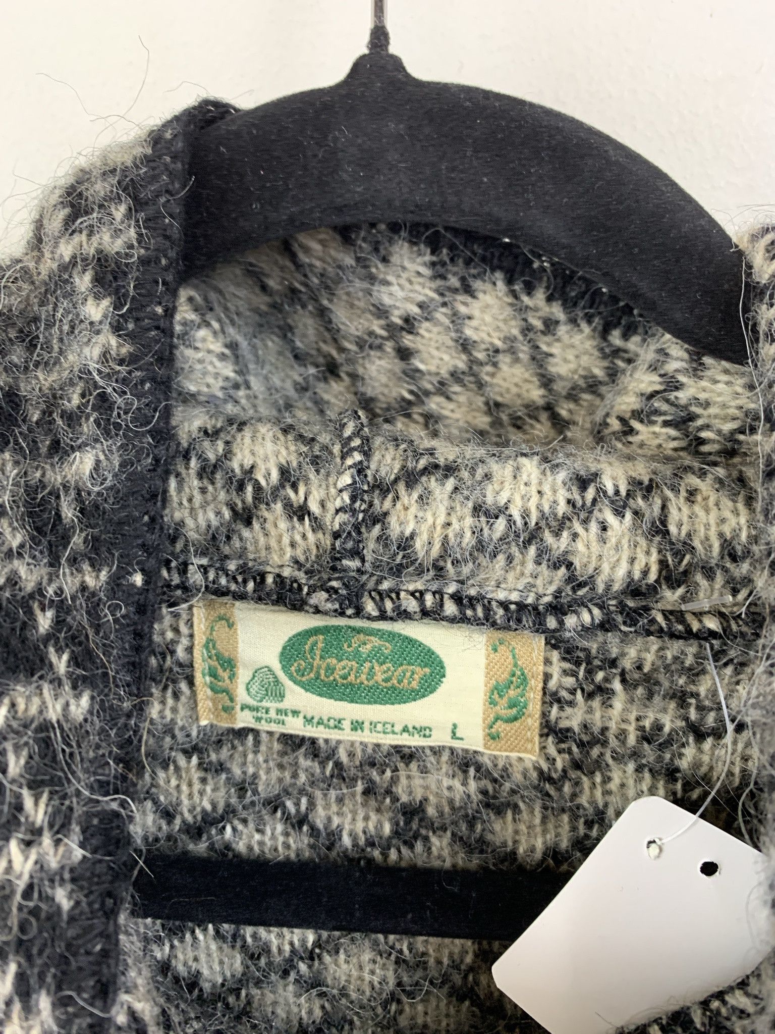 Vintage Vitnage 1990s Icewear Zip Knit Hoodie Sweater Size L Size US L / EU 52-54 / 3 - 2 Thumbnail