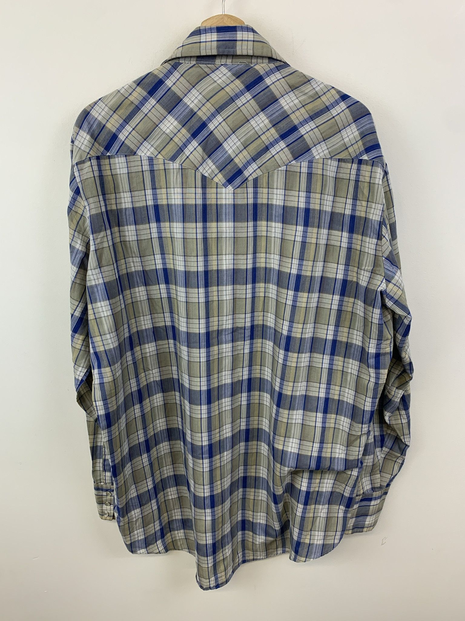 Flannel × Vintage Vintage Western Pearl Snap Button Down Shirt Rodeo Cowboy Shirt Williams Bay Size XL Size US XL / EU 56 / 4 - 3 Thumbnail