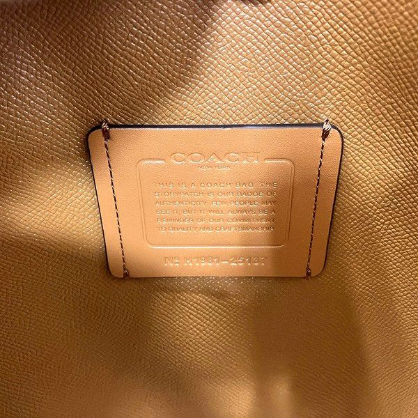 Coach Coach Coach Charlie Leather Carryall Handbag 25137 Leather Handbag 25137 in Great Condition Size ONE SIZE - 5 Thumbnail