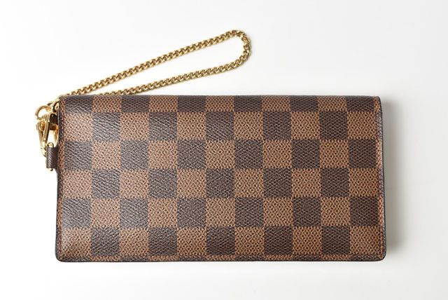 Louis Vuitton Louis Vuitton Louis Vuitton Damier Canvas Accordion Wallet N60002 Canvas Long Wallet N60002 in Great Condition Size ONE SIZE - 5 Thumbnail