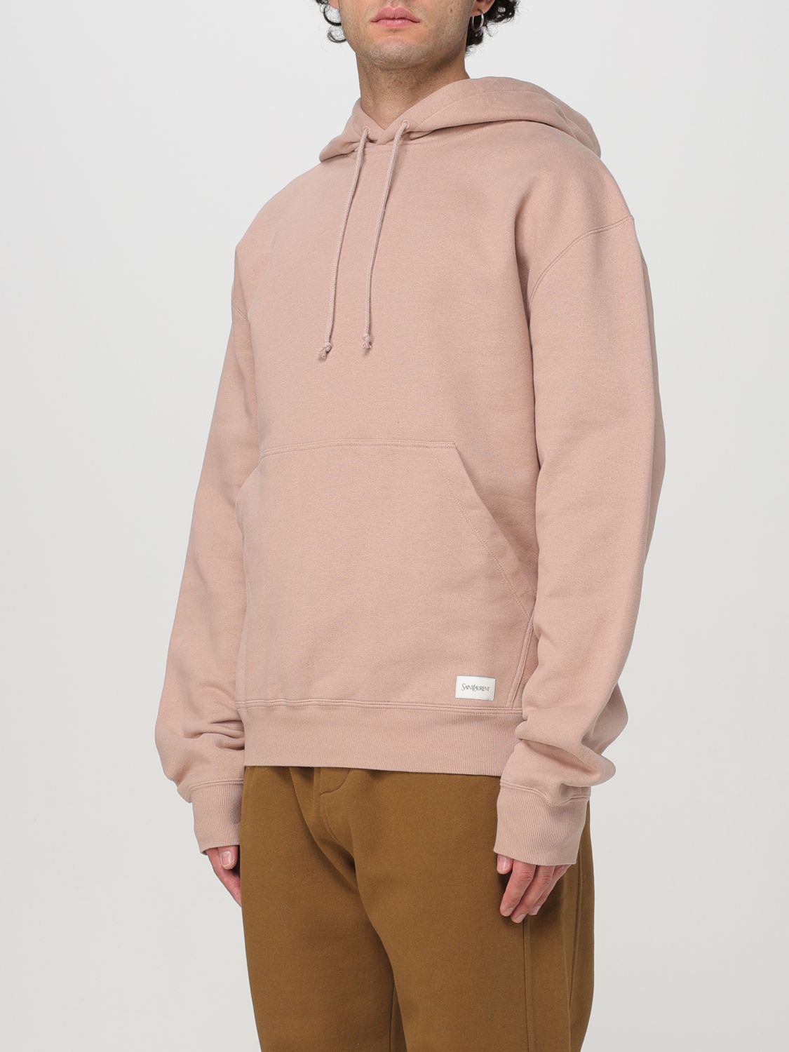 Saint Laurent Paris Saint Laurent Sweatshirt Men Pink Size US XL / EU 56 / 4 - 3 Thumbnail