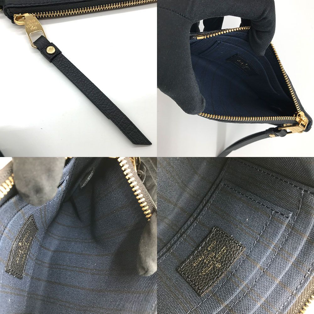 Louis Vuitton Louis Vuitton Louis Vuitton Monogram Empreinte Pouch Canvas Vanity Bag VI4191 in Great Condition Size ONE SIZE - 4 Thumbnail