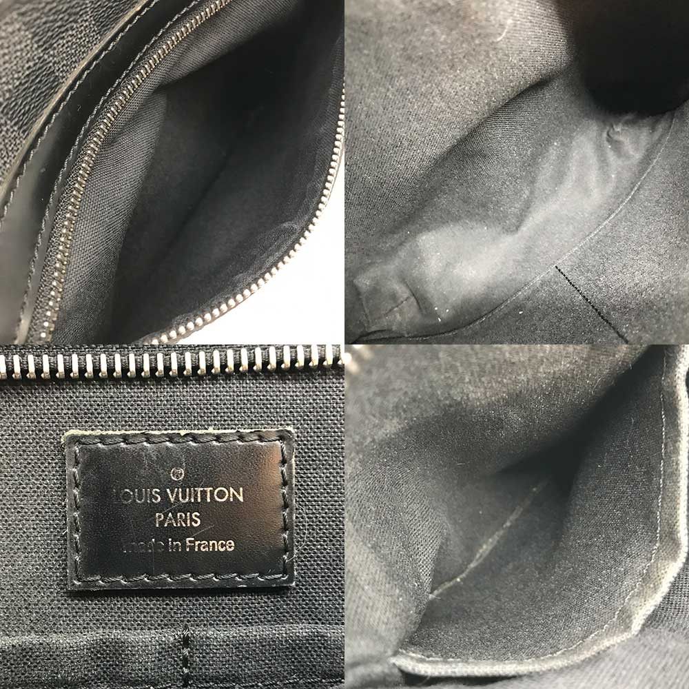 Louis Vuitton Louis Vuitton Louis Vuitton Damier Graphite Crossbody Bag Canvas Crossbody Bag in Very Good Condition Size ONE SIZE - 6 Thumbnail