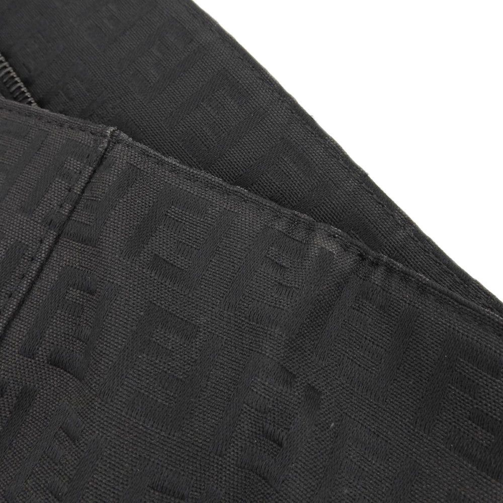 Fendi Fendi Fendi Zucca Zucchino Handbag 8BH073 Black Canvas Handbag 8BH073 in Great Condition Size ONE SIZE - 7 Thumbnail