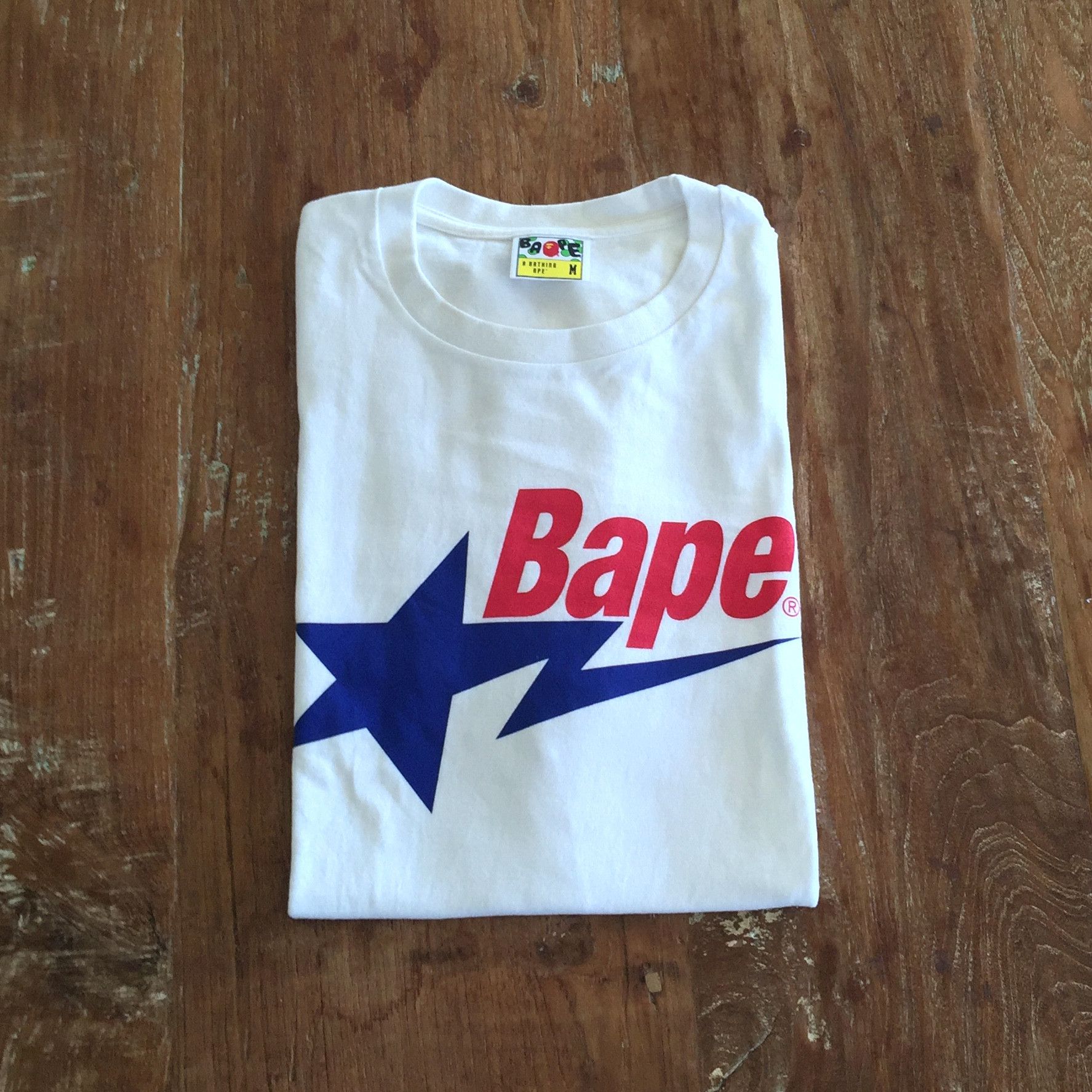 Bape Bapesta Logo Tee Size US M / EU 48-50 / 2 - 1 Preview