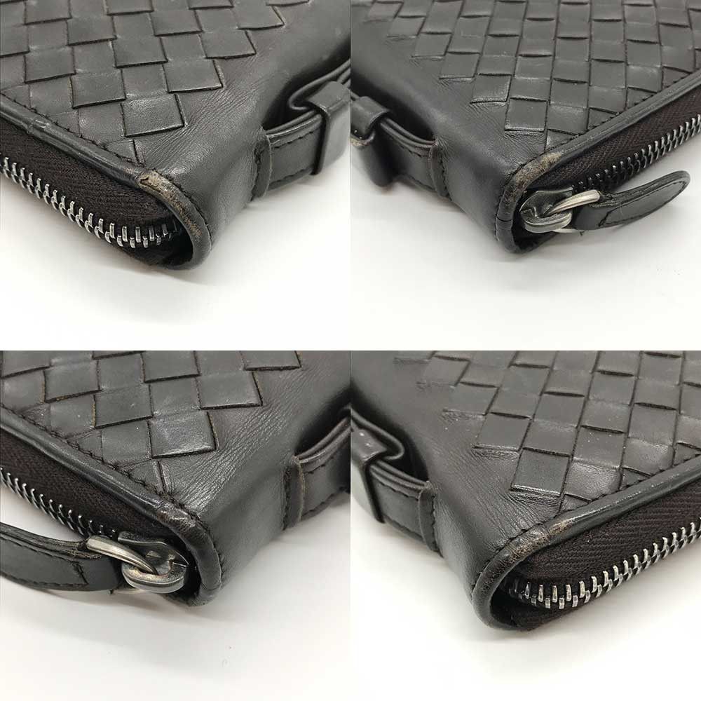 Bottega Veneta Bottega Veneta Bottega Veneta Leather Travel Wallet 169730 Leather Long Wallet 169730 in Good Condition Size ONE SIZE - 3 Thumbnail
