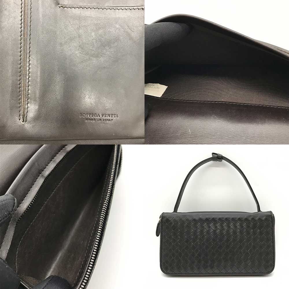 Bottega Veneta Bottega Veneta Bottega Veneta Leather Travel Wallet 169730 Leather Long Wallet 169730 in Good Condition Size ONE SIZE - 5 Thumbnail