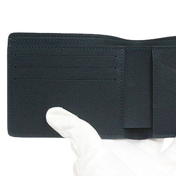 Louis Vuitton Louis Vuitton Louis Vuitton Taiga Wallet M30530 Canvas Short Wallet M30530 in Great Condition Size ONE SIZE - 3 Thumbnail