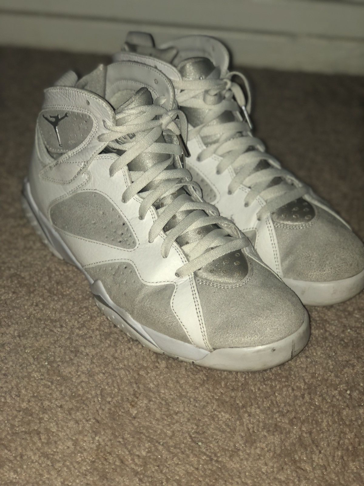 Jordan Brand “Pure Money” Jordan 7s | Grailed