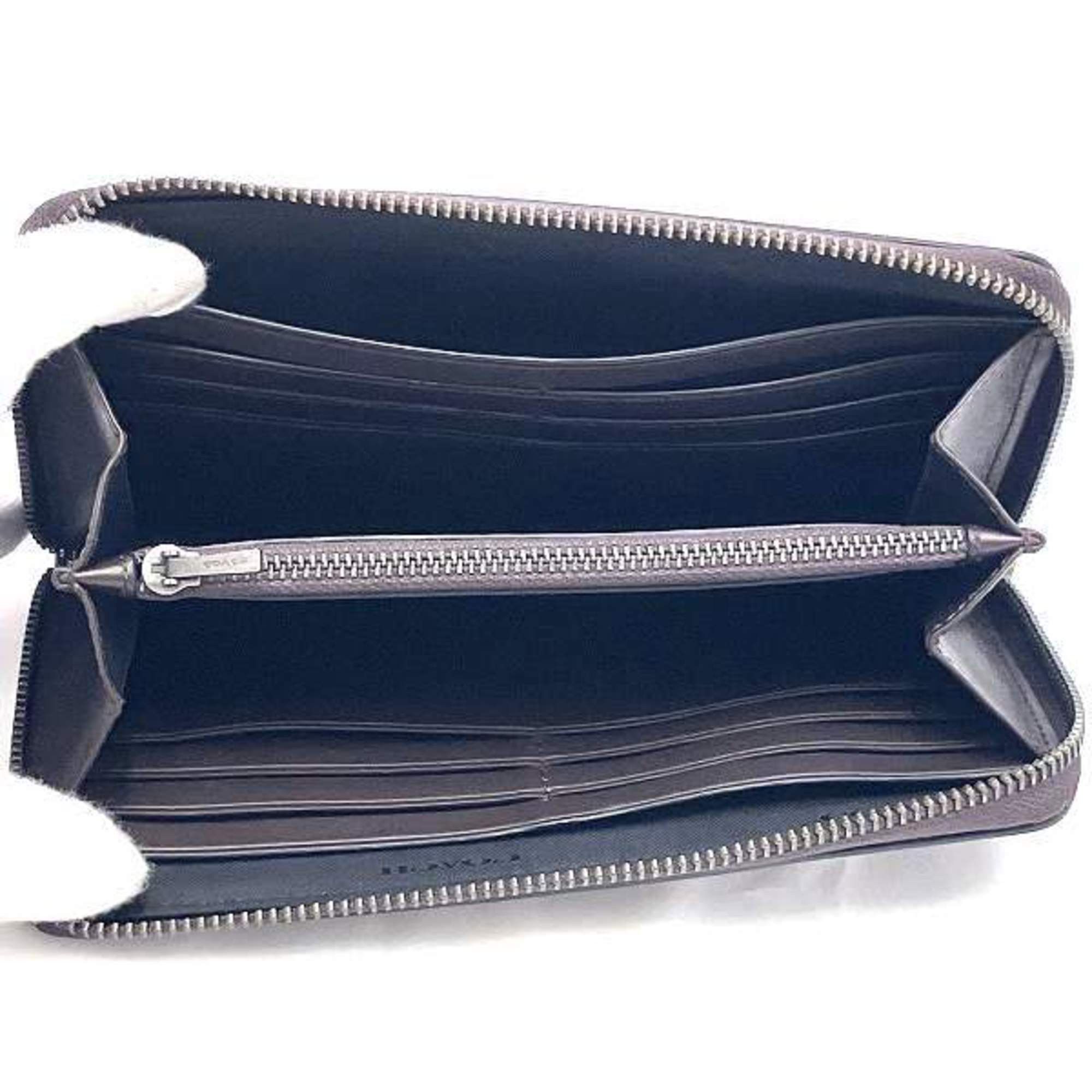 Coach Coach 5014 Round Leather Brown Long Wallet for Men and Women Size ONE SIZE - 2 Thumbnail