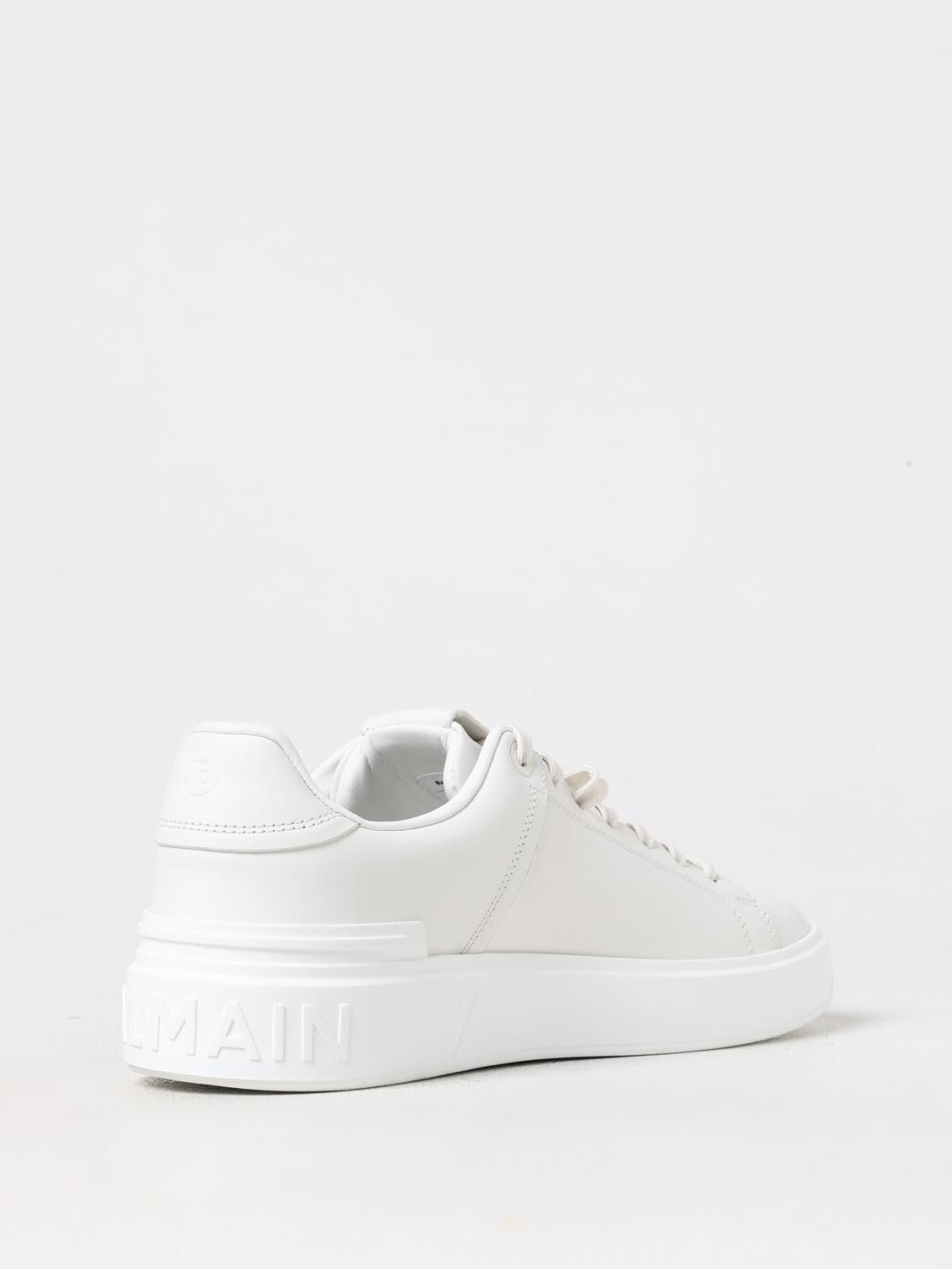 Balmain Balmain Sneakers Men White Size US 12 / EU 45 - 3 Thumbnail
