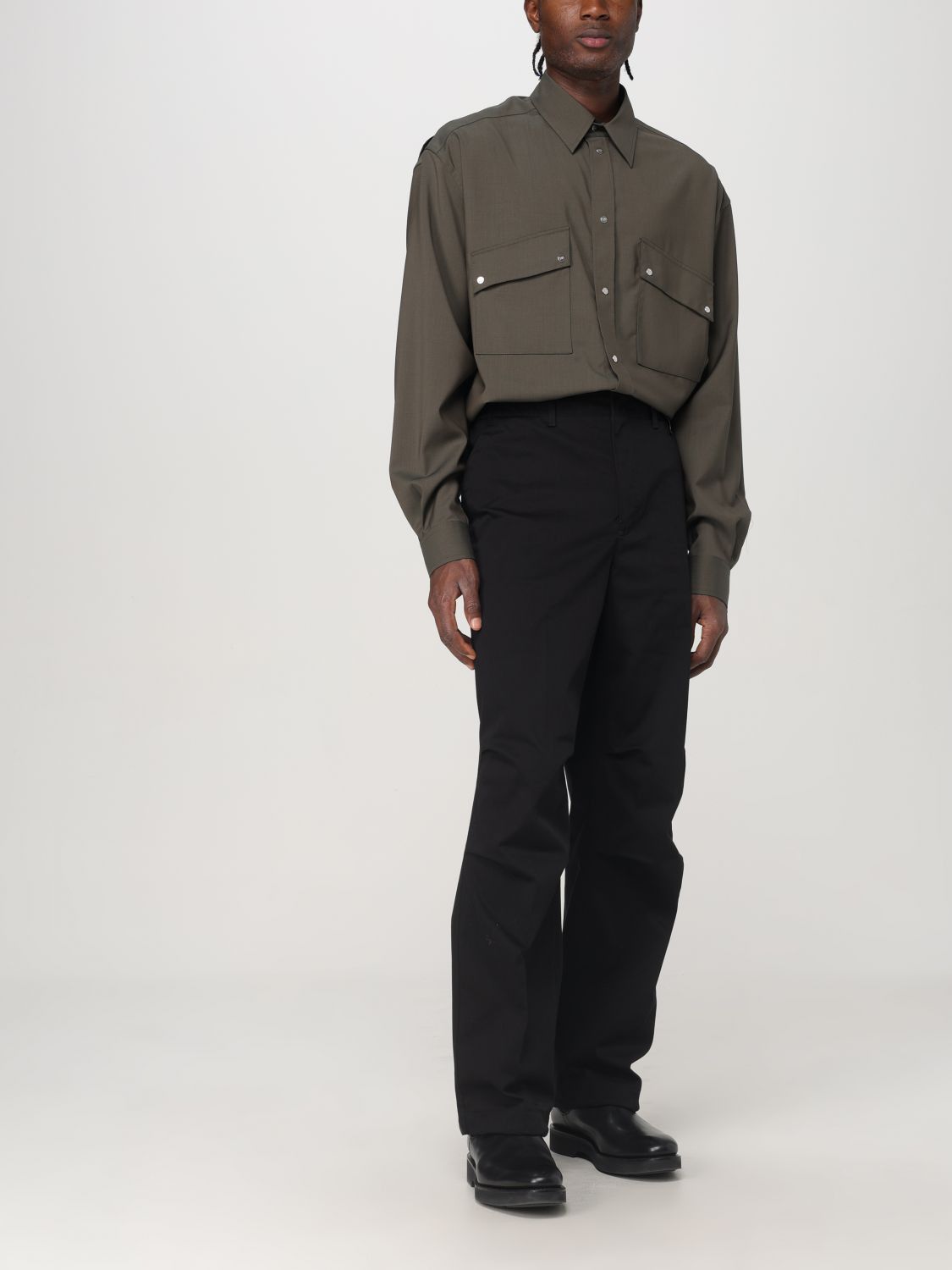 Fendi Fendi Shirt Men Green Size US L / EU 52-54 / 3 - 2 Thumbnail