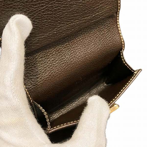 Gucci Gucci Gucci Canvas Leather Card Case 212097 Canvas Business card case 212097 in Great Condition Size ONE SIZE - 5 Thumbnail