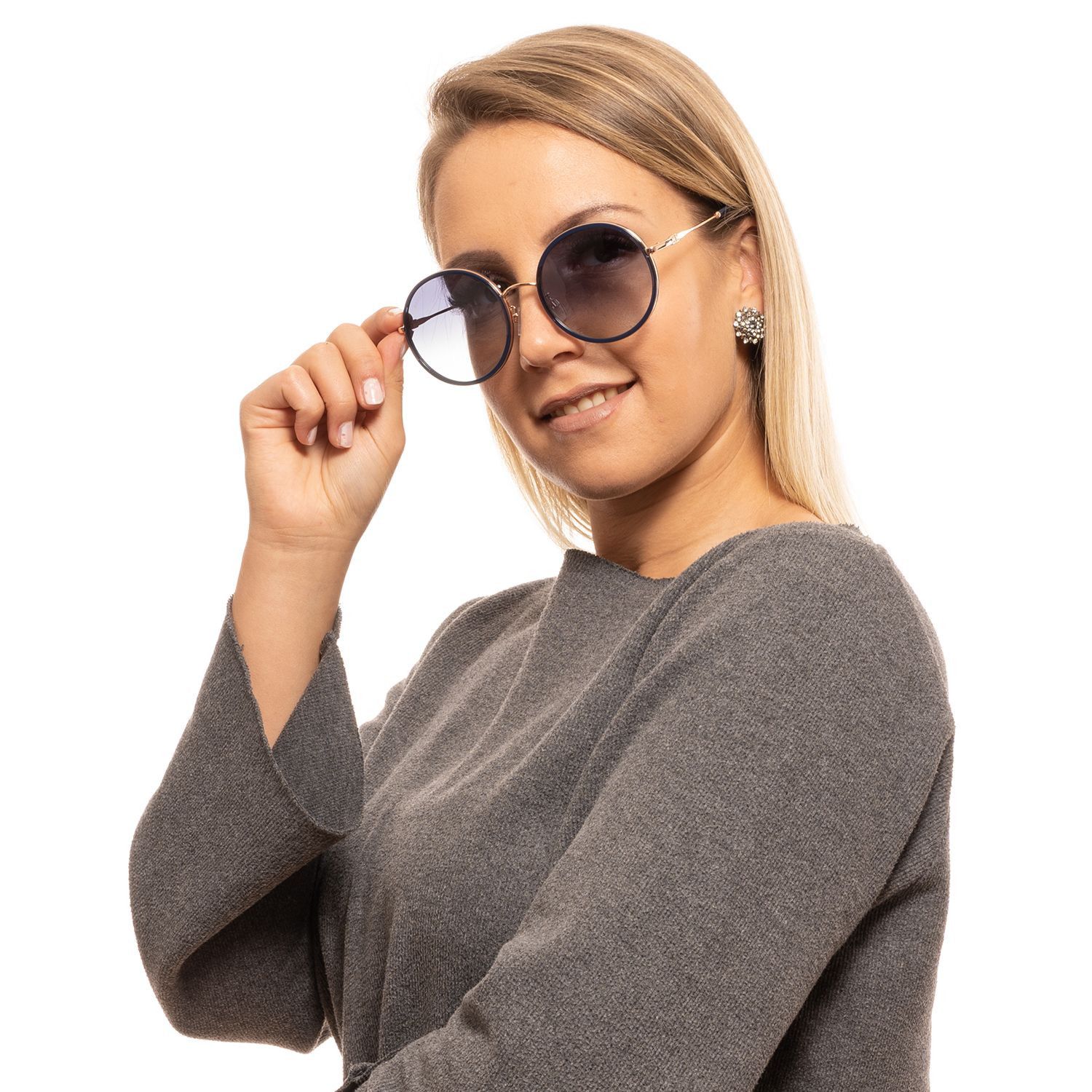 Bally Blue Women Women's Sunglasses Size ONE SIZE - 4 Thumbnail