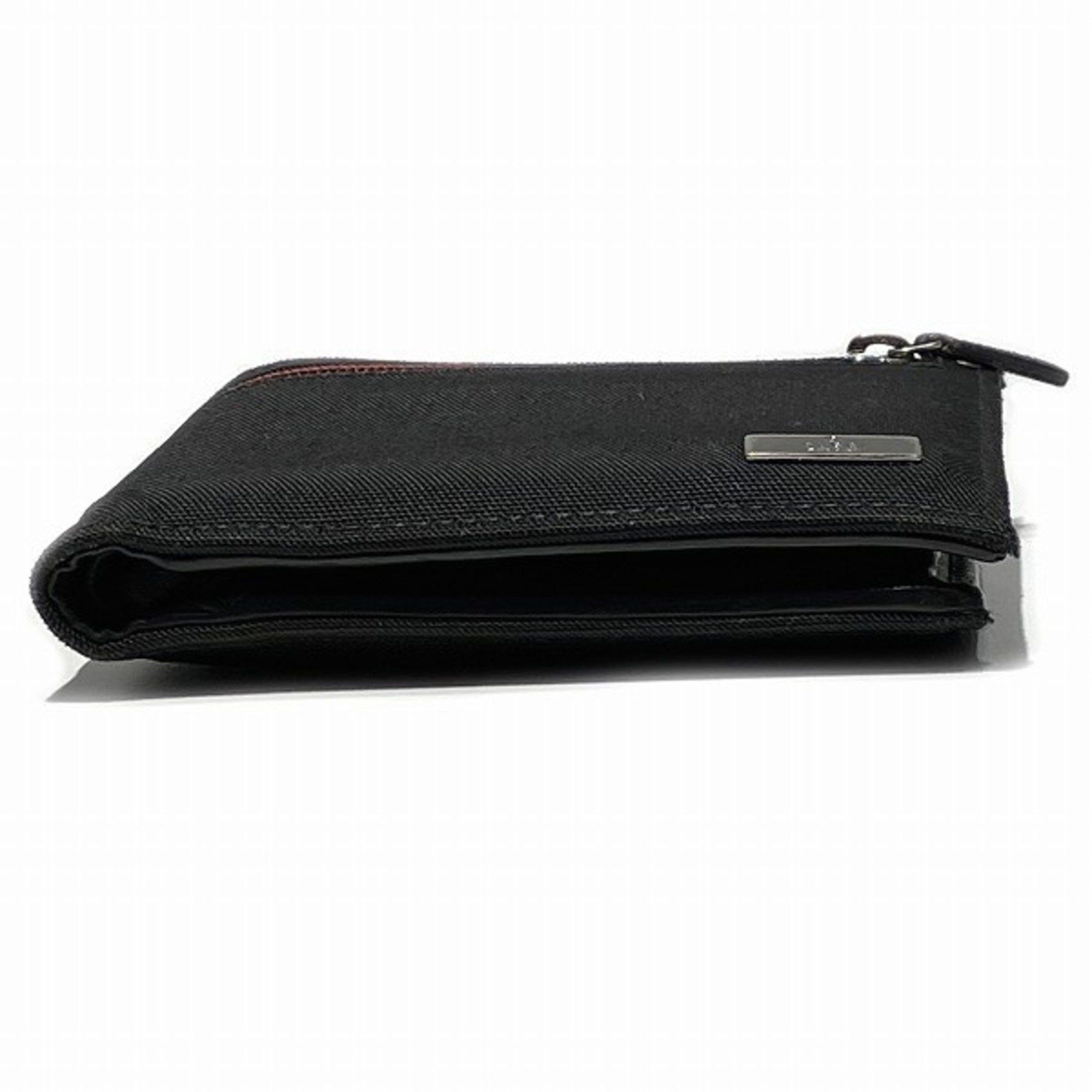 Gucci GUCCI 124708 Accessories Black Compact Wallet Bi-fold Men's Size ONE SIZE - 9 Thumbnail
