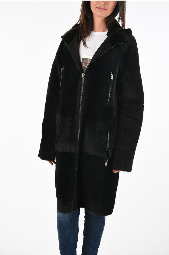 Diesel BLACK GOLD Leather LISTY-A Coat Size M / US 6-8 / IT 42-44 - 5 Thumbnail