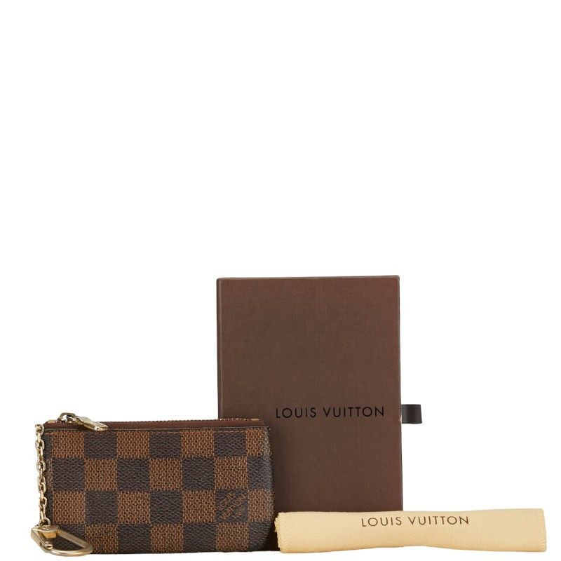 Louis Vuitton Louis Vuitton Louis Vuitton Damier Pochette Cles Coin Case Key Holder N62658 Canvas Key Holder N62658 in Very Good Condition Size ONE SIZE - 10 Thumbnail