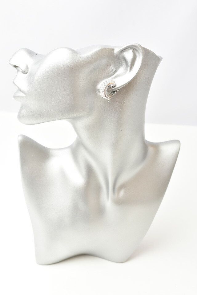 Swarovski Swarovski Swarovski Crystal Ear Cuff Clip Earrings Metal Earrings sw06 in Excellent Condition Size ONE SIZE - 2 Thumbnail