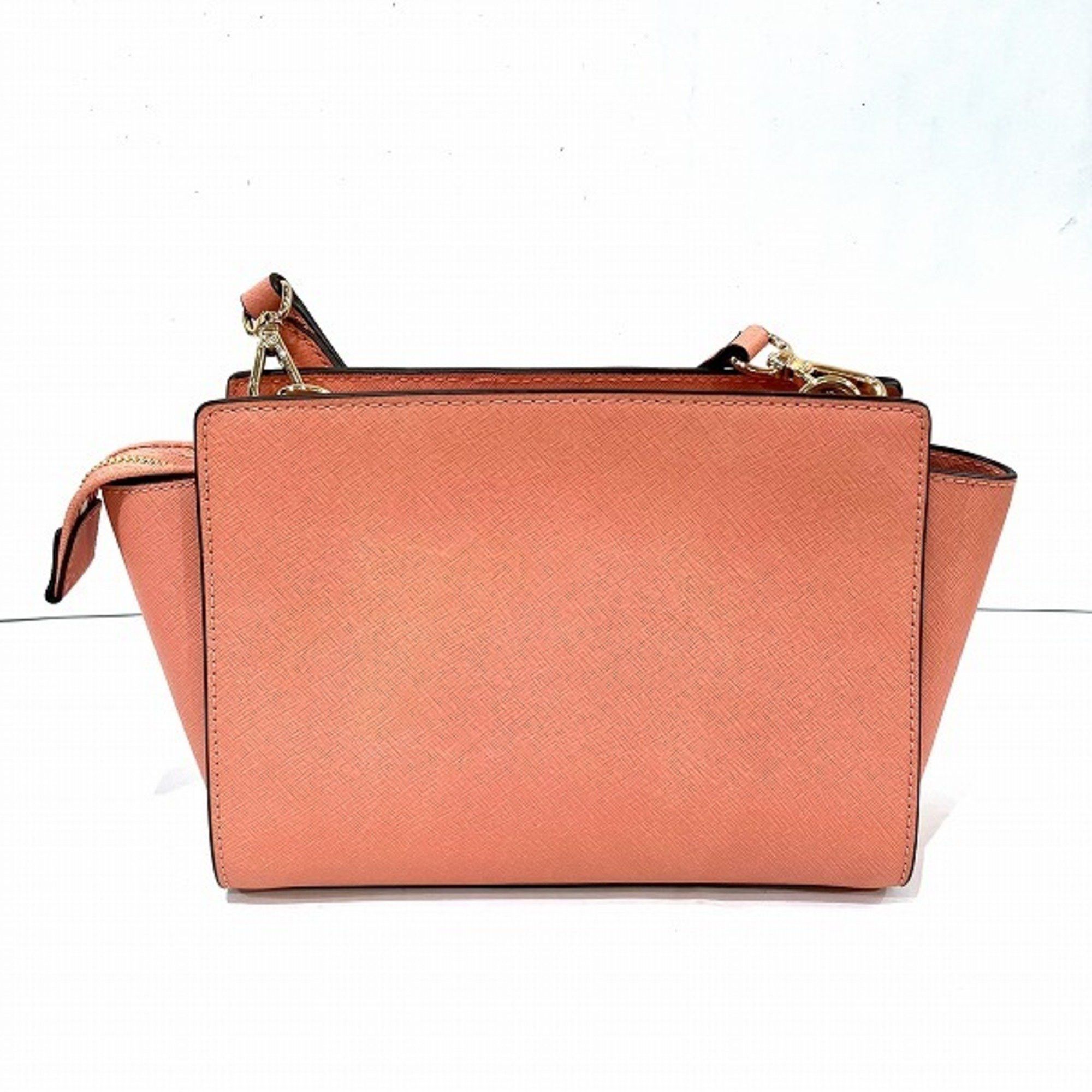 Michael Kors Michael Kors Leather Pink Bag Shoulder Women's Size ONE SIZE - 2 Thumbnail