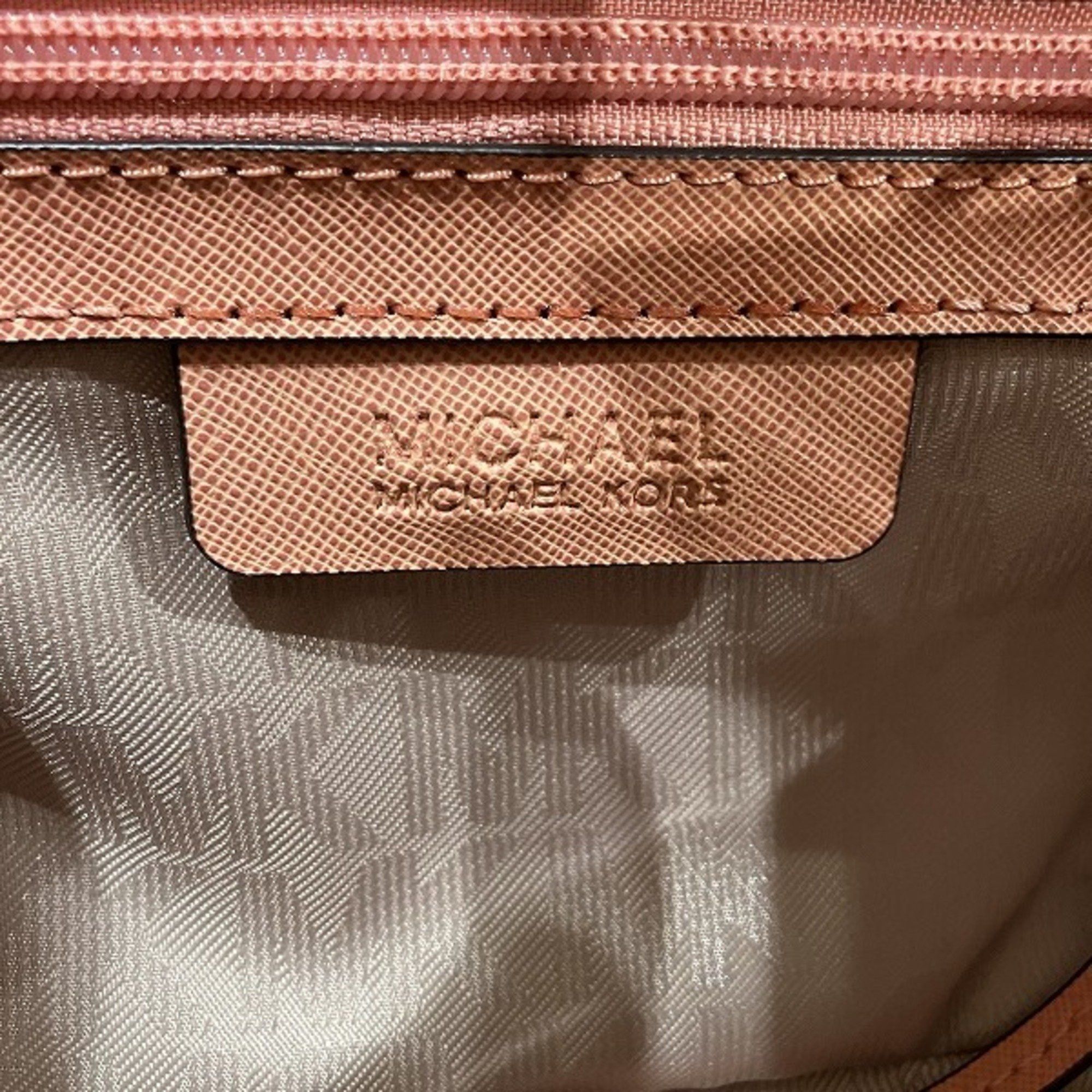 Michael Kors Michael Kors Leather Pink Bag Shoulder Women's Size ONE SIZE - 5 Thumbnail