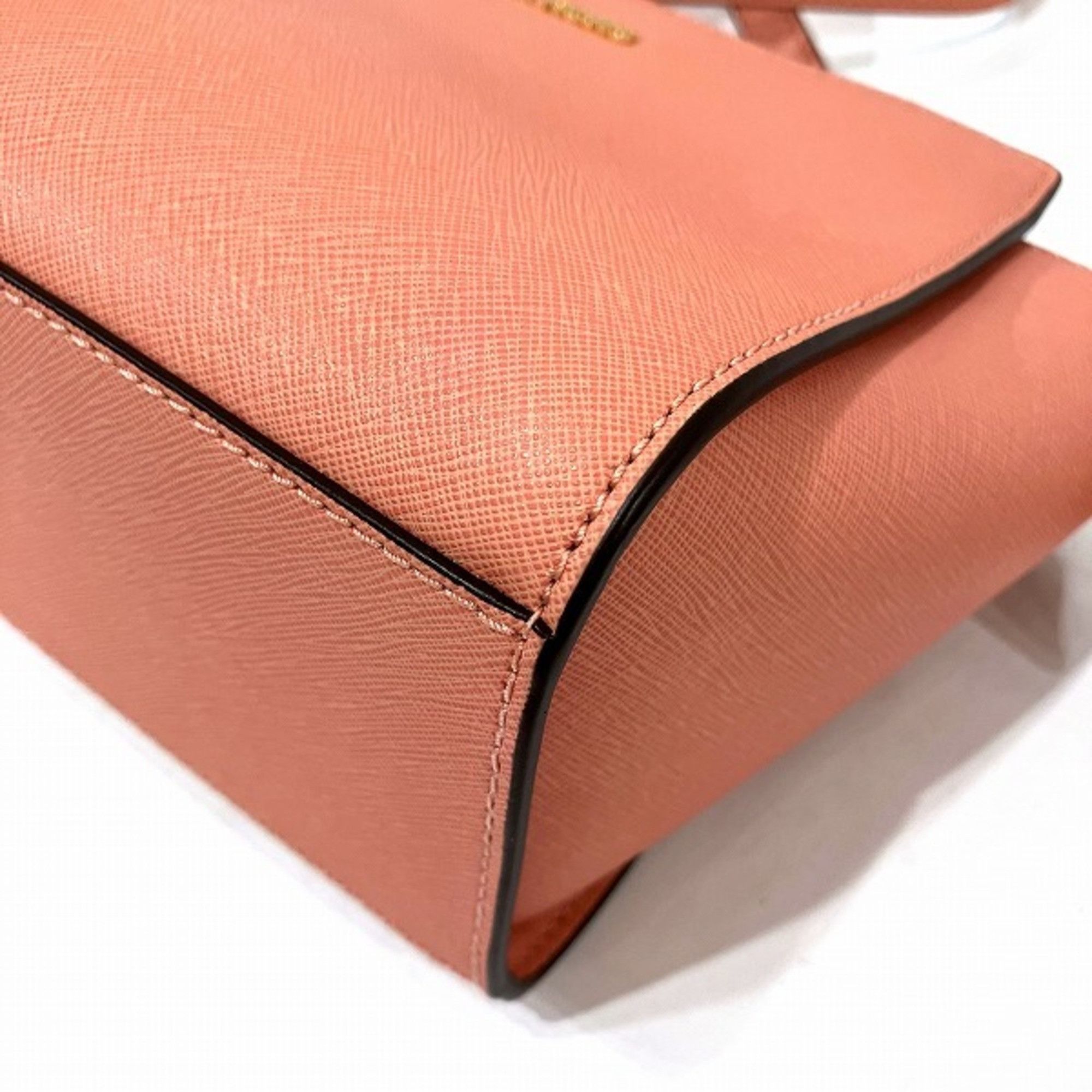 Michael Kors Michael Kors Leather Pink Bag Shoulder Women's Size ONE SIZE - 4 Thumbnail