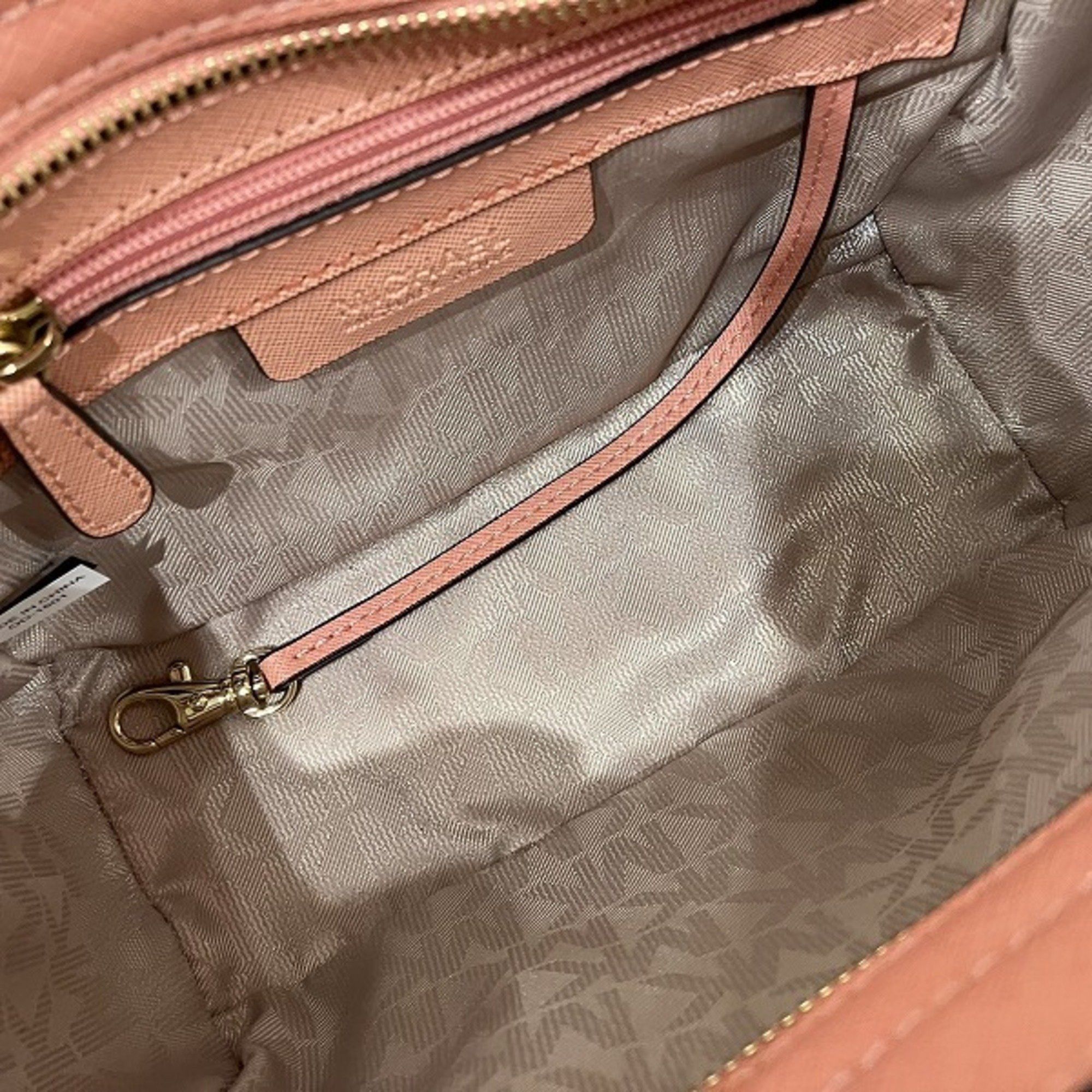 Michael Kors Michael Kors Leather Pink Bag Shoulder Women's Size ONE SIZE - 6 Thumbnail